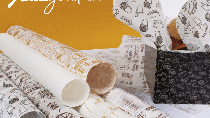 Papel Antigordura Personalizado: A Embalagem Que Divulga Sua Marca a Cada Pedido